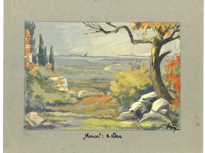 Scenska skica