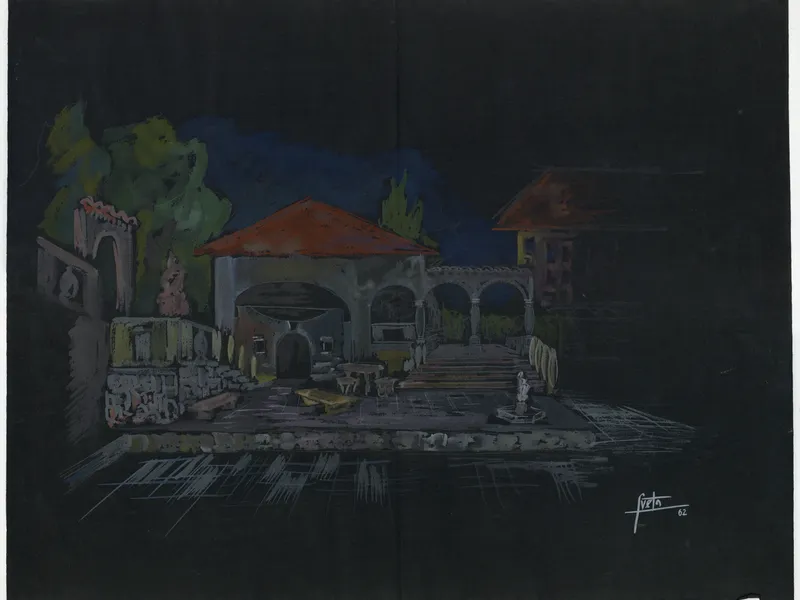 Scenska skica