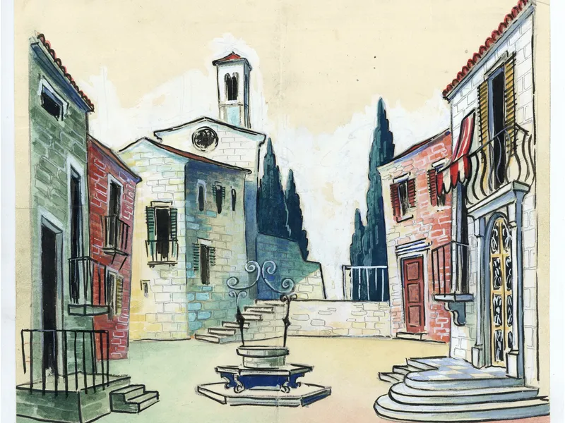 Scenska skica