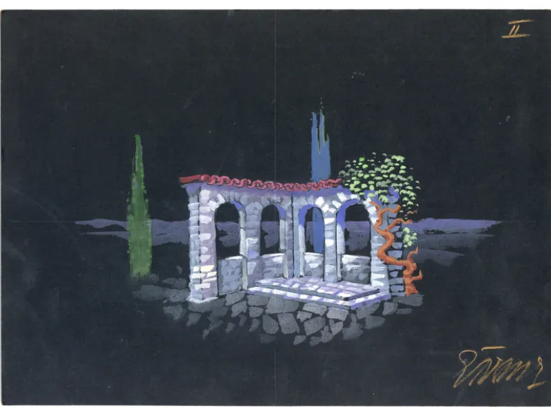 Scenska skica