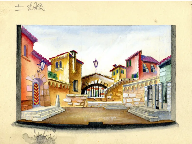 Scenska skica