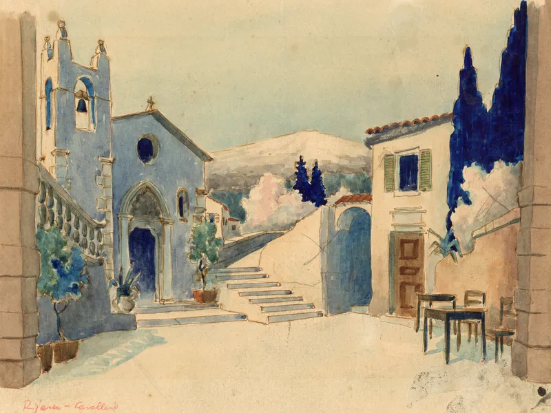 Scenska skica