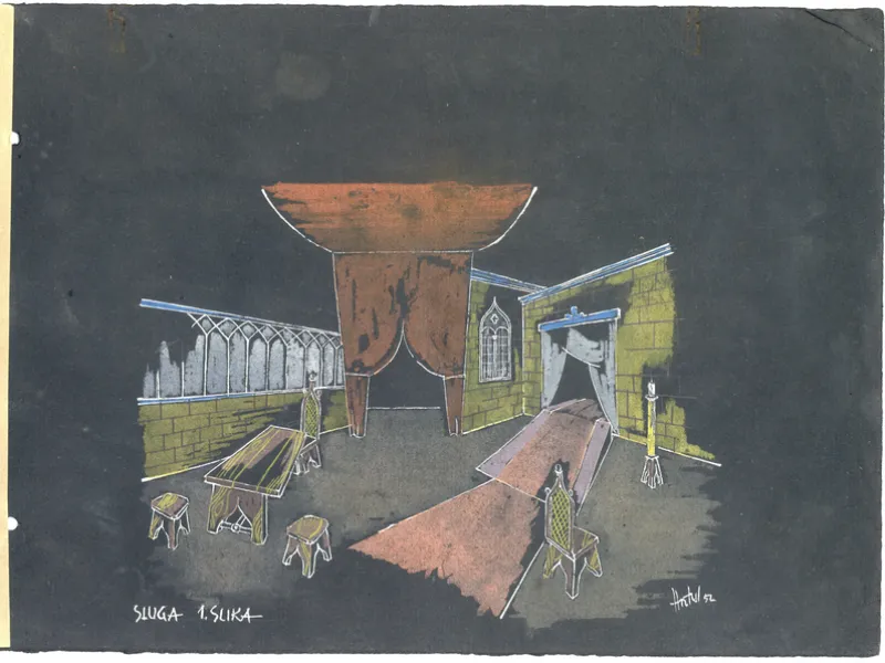 Scenska skica