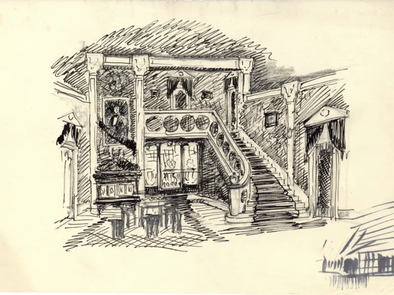 Scenska skica