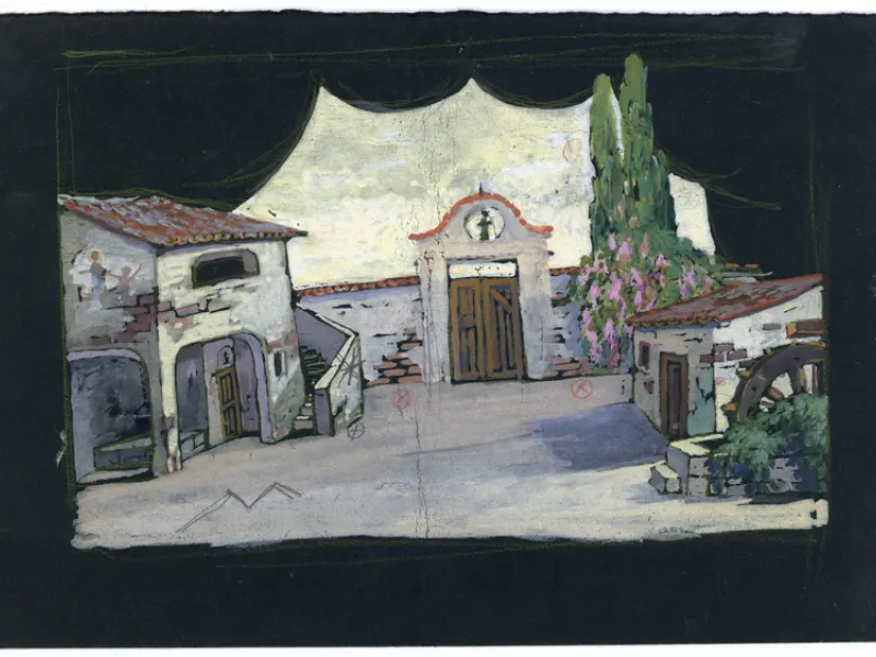 Scenska skica 