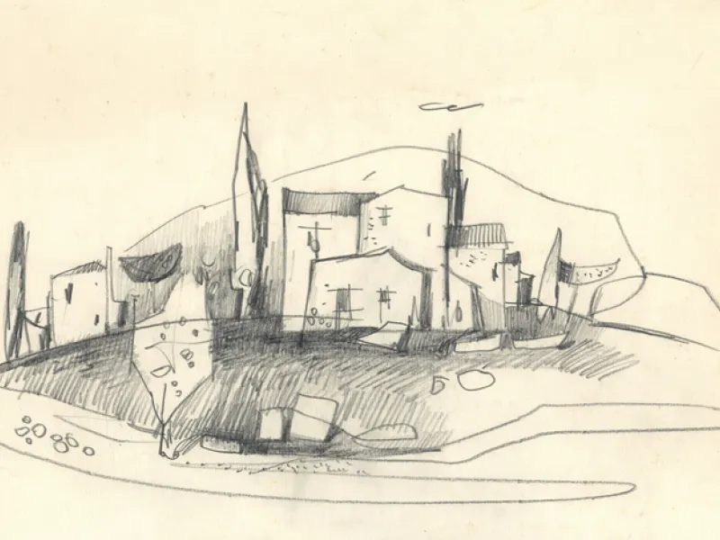 Scenska skica