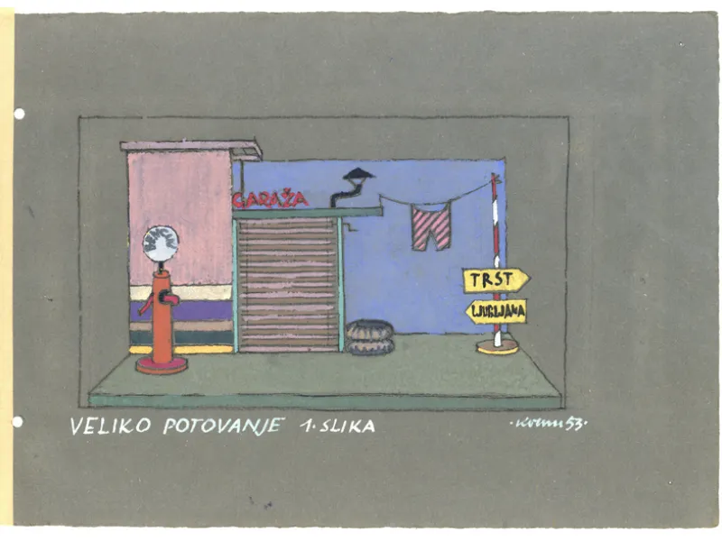 Scenska skica