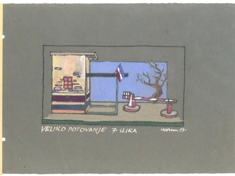 Scenska skica